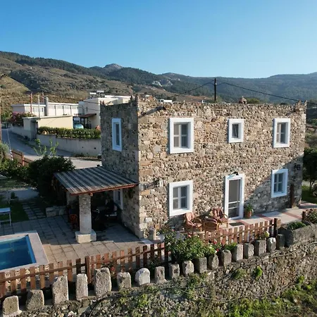 Traditional Kos Villa With Swimming Pool, Lawn Yard And Bbq Extérieur photo